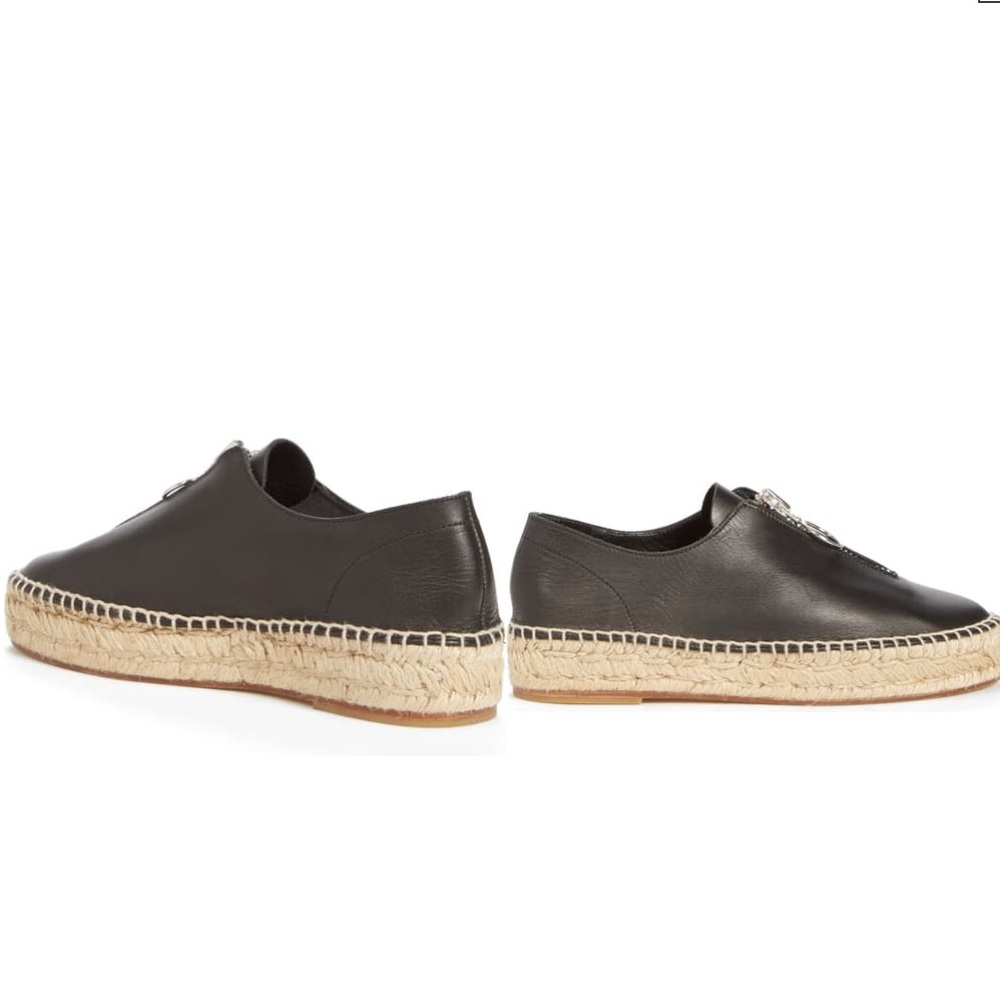 Alexander Wang: Devon Espadrille - Pebbled Leather - Picture 5 of 11